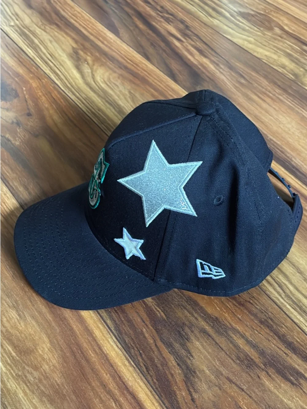 Seattle Mariners Kids Glitter Star Patches Cap